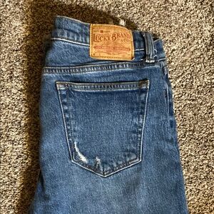 Lucky Brand Blue Jeans Classic Straight Fit
